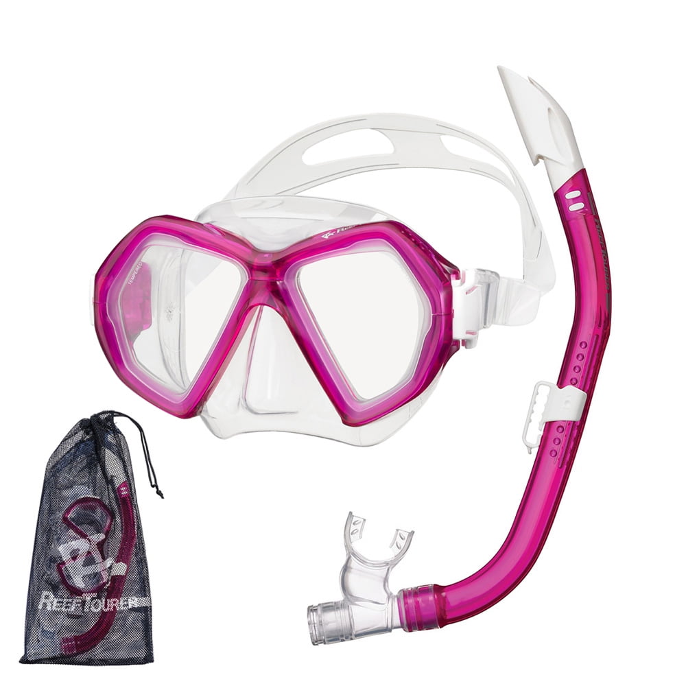 Mask & Snorkel Set, White