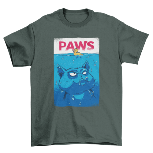 Paws T-shirt Design