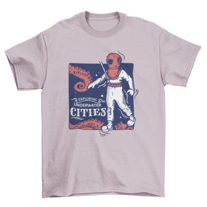 Underwater cities t-shirt