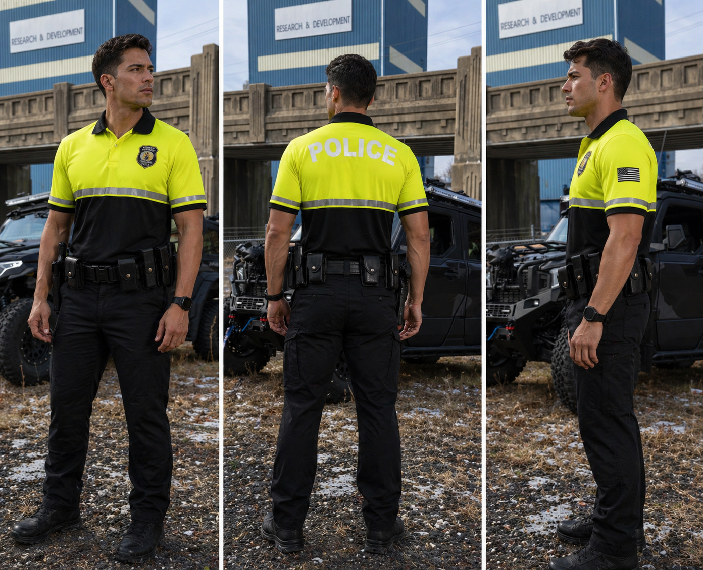Reflective Duty Performance Polo Shirt